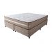 Cama Box Queen (Colchão + Box) 158x198x60 de Molas Ensacadas Cama inBox Smart Gold Bege