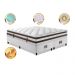 Cama Box Queen Colchão + Box 158x198 Molas Ensacadas Cama inBox Relax Pillow