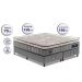 Cama Box Queen Colchão Euro Pillow + Box 158x198x70 Molas Ensacadas Cama inBox Frost ThermoGel