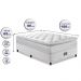 Cama Box Solteiro Colchão + Box 88x188 Molas Ensacadas Cama inBox Confort Snow