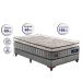 Cama Box Solteiro Colchão Euro Pillow +Box 88x188x60 Mola Ensacada Cama inBox Frost ThermoGel Living
