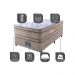 Cama Box Solteiro Colchão Ortopédico + Box 88x188x71 Double Face Espuma D33 Dourado