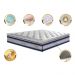 Colchão Casal de Molas Ensacadas D33 com Pillow TOP Cama inBox Select 138x188x32 Azul