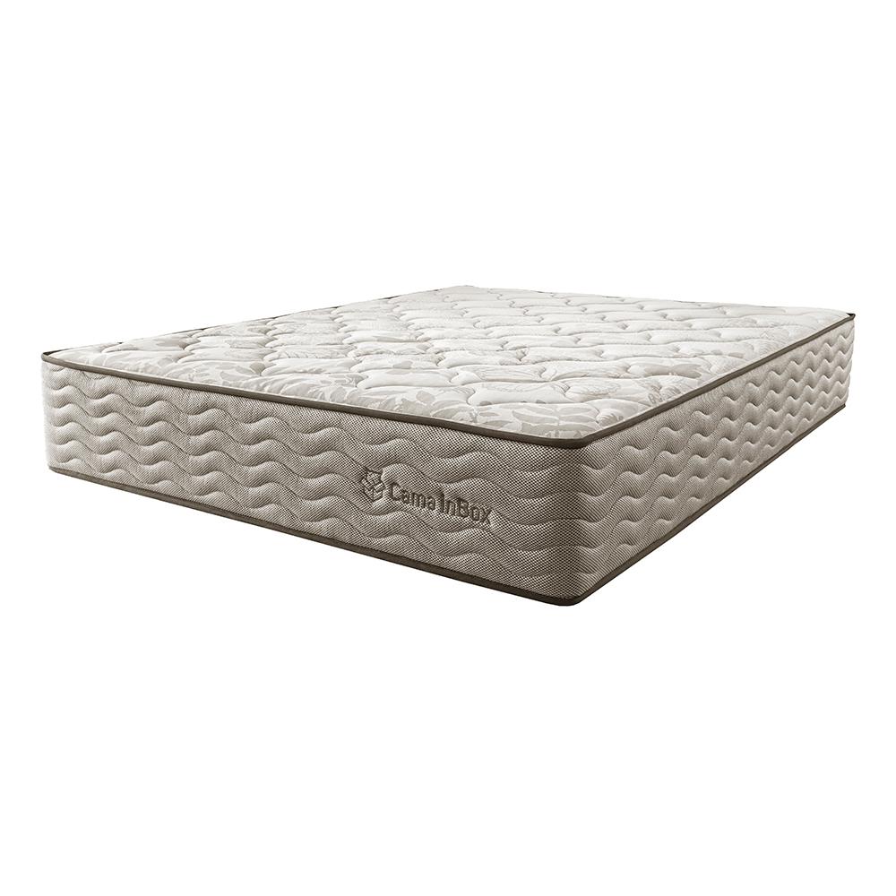 Colchão King Molas Ensacadas Euro 193x203x32 Cama inBox Ocean Bege