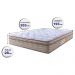 Colchão King Ortopédico 193x203x28 One Face Espuma D33 Dourado