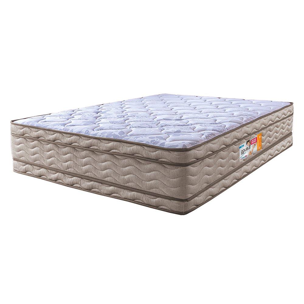 Colchão King Ortopédico 193x203x32 Double Face Espuma D33 Dourado