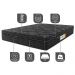 Colchão King Ortopédico Black 193x203x28 One Face Espuma D33 Preto