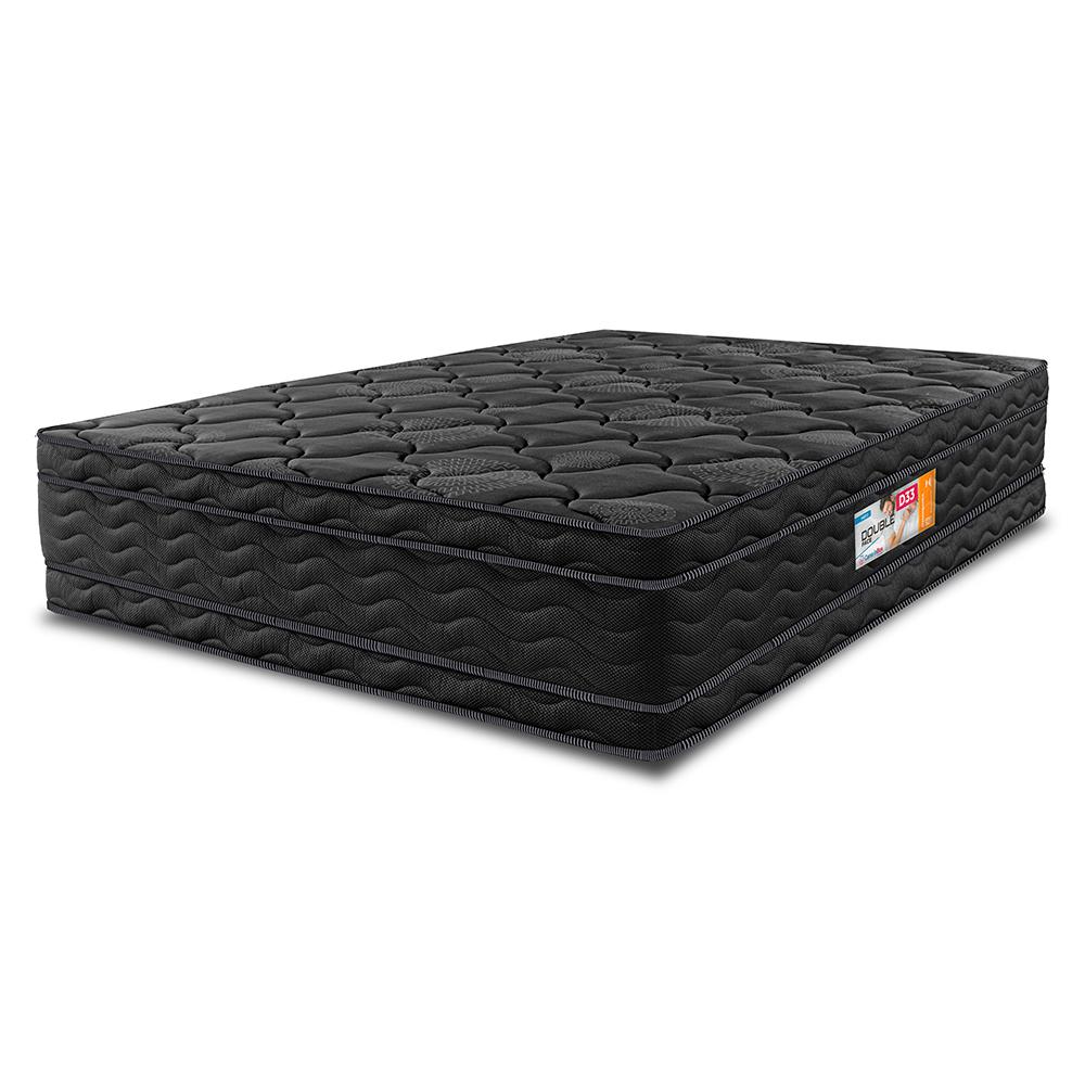 Colchão King Ortopédico Black 193x203x32 Double Face Espuma D33 Preto