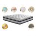 Colchão King de Molas Ensacadas D33 com Pillow TOP Cama inBox Select 193x203x32 Preto