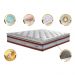 Colchão King de Molas Ensacadas D33 com Pillow TOP Cama inBox Select 193x203x32 Vermelho