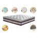 Colchão King de Molas Ensacadas D33 com Pillow TOP Cama inBox Select 193x203x32 Vinho