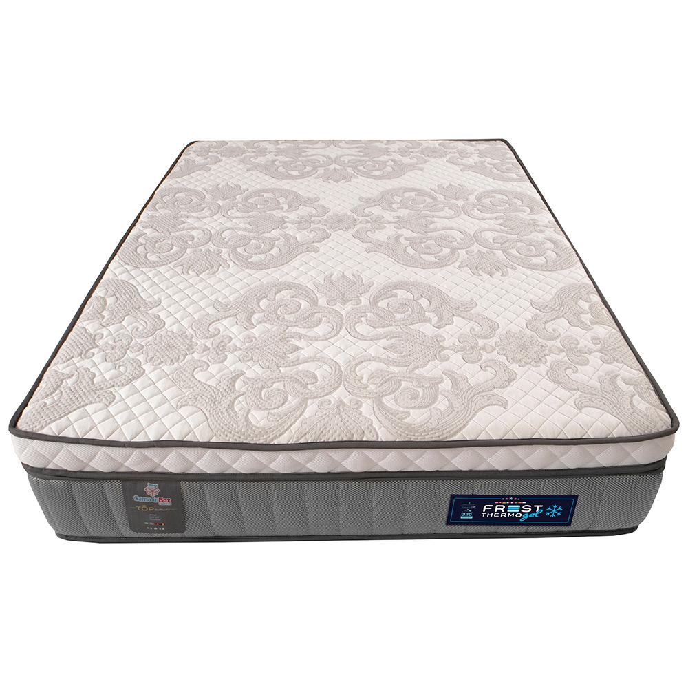 Colchão Queen Molas Ensacadas Euro Pillow 158x198x31 Cama inBox Frost ThermoGel
