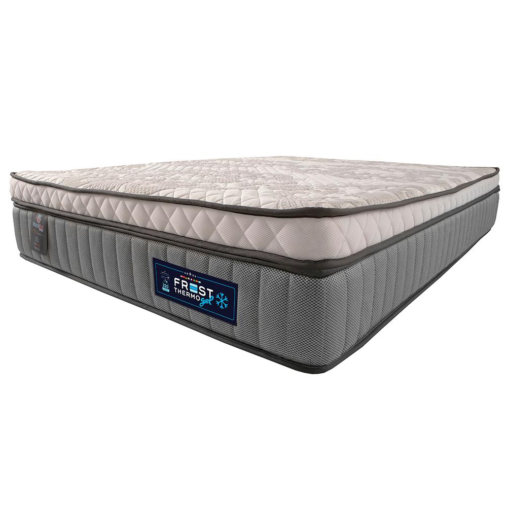 Colchão Queen Molas Ensacadas Euro Pillow 158x198x31 Cama inBox Frost ThermoGel