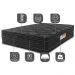 Colchão Queen Ortopédico Black 158x198x32 Double Face Espuma D33 Preto