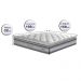 Colchão Queen de Molas Ensacadas D33 com Pillow TOP Cama inBox Select 158x198x32 Cinza