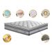 Colchão Queen de Molas Ensacadas D33 com Pillow TOP Cama inBox Select 158x198x32 Cinza