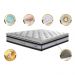 Colchão Queen de Molas Ensacadas D33 com Pillow TOP Cama inBox Select 158x198x32 Preto