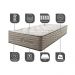 Colchão Solteiro Molas Ensacadas Euro 88x188x32 Cama inBox Ocean Bege
