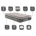 Colchão Solteiro Molas Ensacadas Euro Pillow 88x188x31 Cama inBox Frost ThermoGel