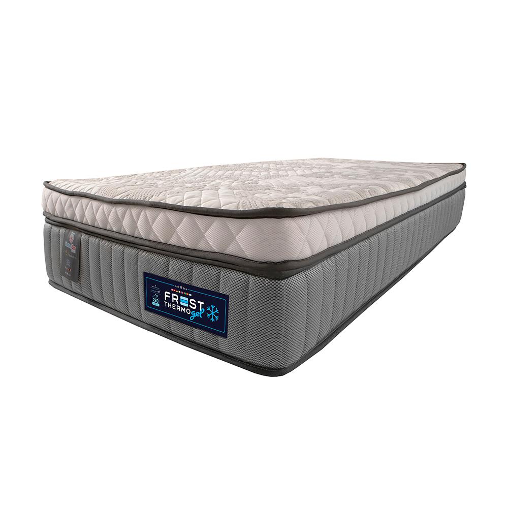 Colchão Solteiro Molas Ensacadas Euro Pillow 88x188x31 Cama inBox Frost ThermoGel