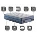 Colchão Solteiro Molas Ensacadas Euro Pillow 88x188x40 Cama inBox Supreme Confort Gel Living