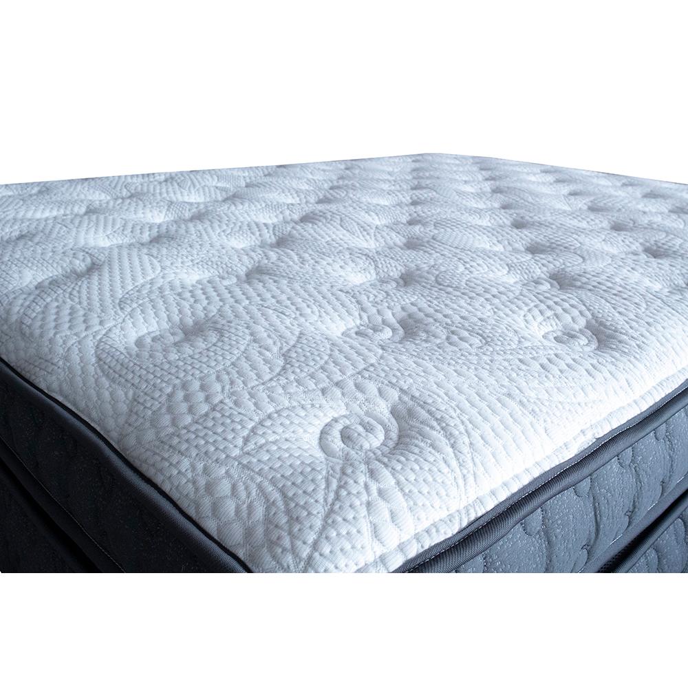 Colchão Solteiro Molas Ensacadas Euro Pillow 88x188x40 Cama inBox Supreme Confort Gel Living