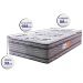 Colchão Solteiro Ortopédico 88x188x32 Double Face Espuma D45 Cinza