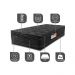 Colchão Solteiro Ortopédico Black 88x188x32 Double Face Espuma D33 Preto