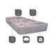 Colchão Solteiro de Espuma D20 78x188x12cm Safe Cama inBox Floral