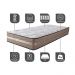 Colchão Solteiro de Molas Ensacadas 88x188x22 Cama inBox Smart Gold Bege