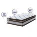 Colchão Solteiro de Molas Ensacadas Cama inBox Select Euro Soft 88x188x32 Café