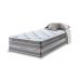 Colchão Solteiro de Molas Ensacadas Cama inBox Select Euro Soft 88x188x32 Cinza