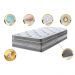 Colchão Solteiro de Molas Ensacadas Cama inBox Select Euro Soft 88x188x32 Cinza