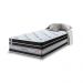 Colchão Solteiro de Molas Ensacadas Cama inBox Select Euro Soft 88x188x32 Preto