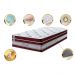 Colchão Solteiro de Molas Ensacadas Cama inBox Select Euro Soft 88x188x32 Vinho