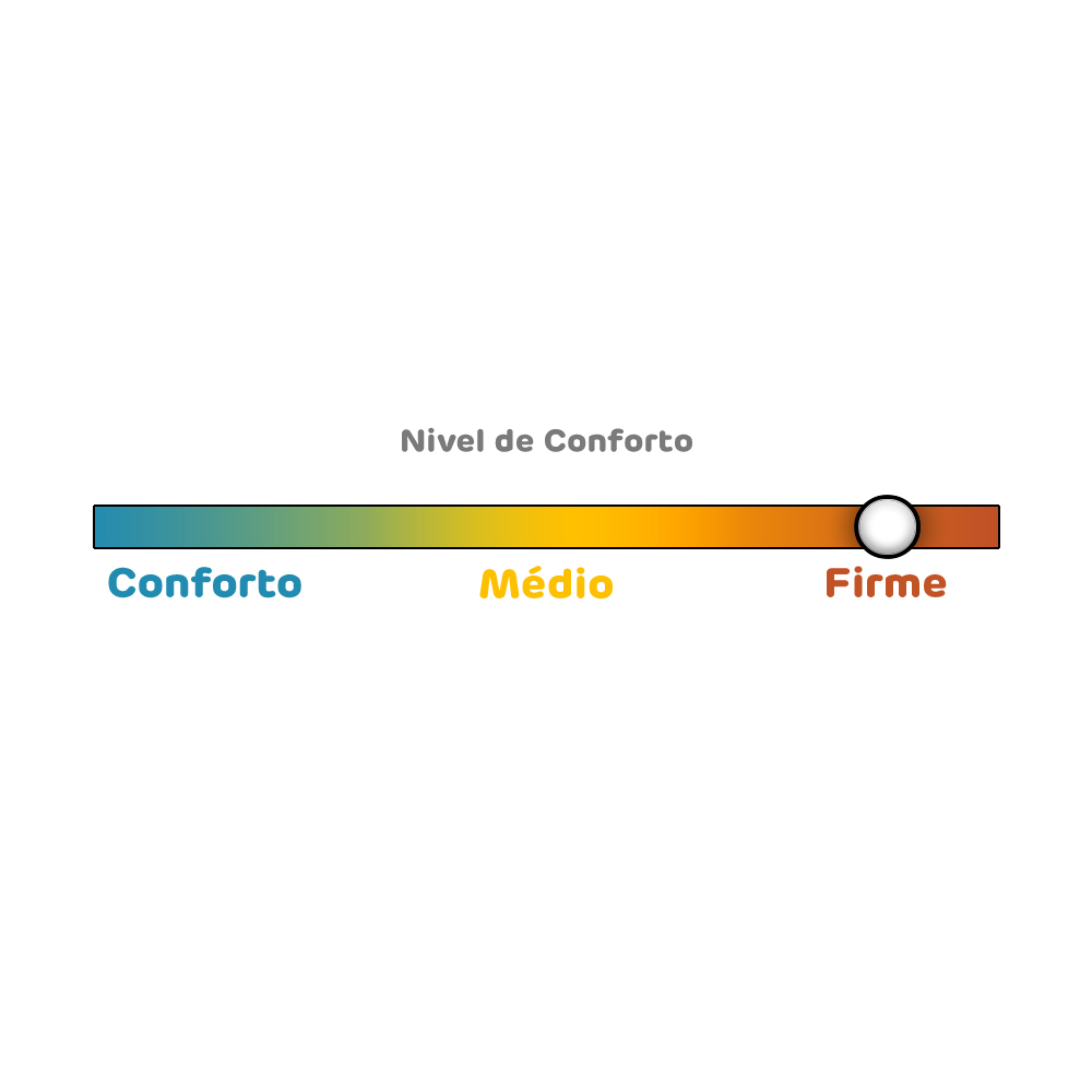 Colchão Solteiro de Molas Ensacadas D33 Cama inBox Select Firme 88x188x32 Cinza