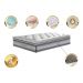 Colchão Solteiro de Molas Ensacadas D33 com Pillow TOP Cama inBox Select 88x188x32 Cinza