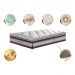 Colchão Solteiro de Molas Ensacadas D33 com Pillow TOP Cama inBox Select 88x188x32 Vinho