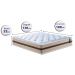 Colchão de Molas Casal Cama inBox Smart Pró 138x188x22 Bege