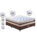 Conjunto Cama Box Casal (Colchão + Box) de Molas Cama inBox Smart Pró 138x188x60 Bege