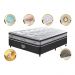 Conjunto Cama Box Casal de Molas Ensacadas D33 Cama inBox Select Firme 138x188x70 Preto