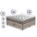 Conjunto Cama Box Casal de Molas Ensacadas D33 com Pillow TOP Cama inBox Select 138x188x70 Bege