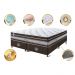 Conjunto Cama Box King de Molas Ensacadas Cama inBox Select Euro Soft 193x203x71 Café