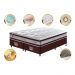 Conjunto Cama Box King de Molas Ensacadas D33 Cama inBox Select Firme 193x203x70 Vinho