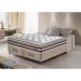 Conjunto Cama Box King de Molas Ensacadas D33 com Pillow TOP Cama inBox Select 193x203x70 Bege