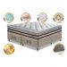Conjunto Cama Box King de Molas Ensacadas D33 com Pillow TOP Cama inBox Select 193x203x70 Bege