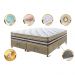 Conjunto Cama Box Queen de Molas Ensacadas Cama inBox Select Euro Soft 158x198x71 Bege