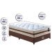 Conjunto Cama Box Solteiro (Colchão + Box) de Molas Cama inBox Smart Pró 88x188x60 Bege
