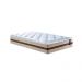 Conjunto Cama Box Solteiro (Colchão + Box) de Molas Cama inBox Smart Pró 88x188x60 Bege