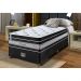 Conjunto Cama Box Solteiro de Molas Ensacadas Cama inBox Select Euro Soft 88x188x71 Preto